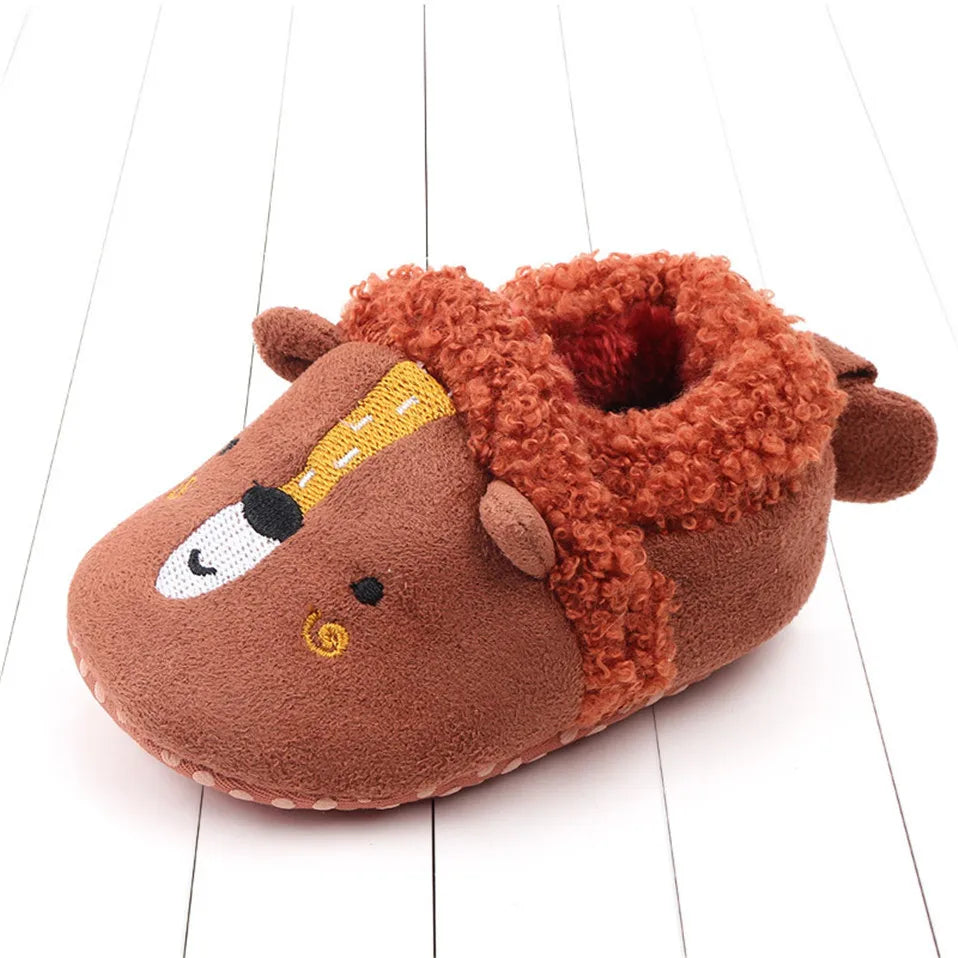 Toddler Animal Slippers | Soft, Non-Slip, Fun Design