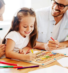 Magnetic Sorting Board Playset | Develops Fine Motor Skills
