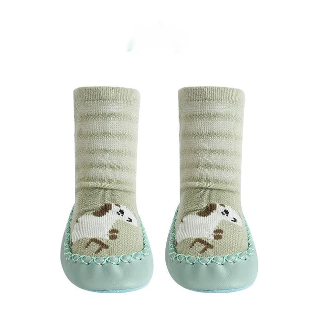Non-Slip Toddler Socks | Comfy Cotton for Safe Walking