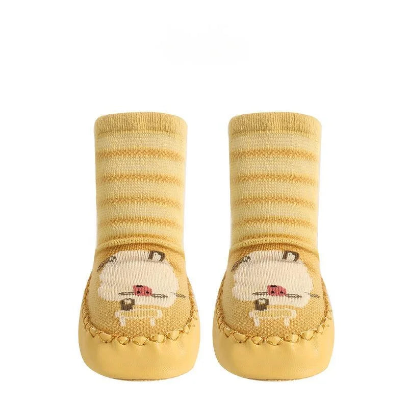 Non-Slip Toddler Socks | Comfy Cotton for Safe Walking