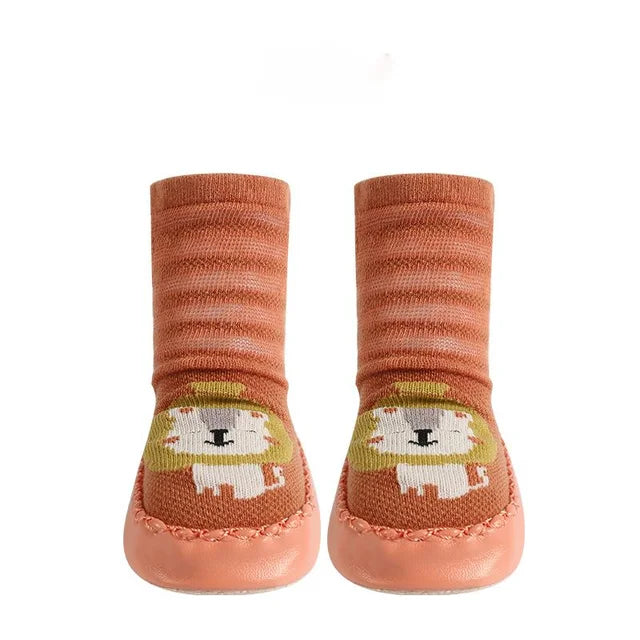 Non-Slip Toddler Socks | Comfy Cotton for Safe Walking
