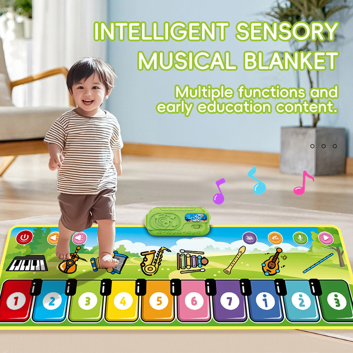 Kids Piano Learning Toy | Interactive Musical Development Mat