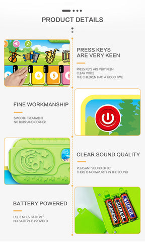 Kids Piano Learning Toy | Interactive Musical Development Mat