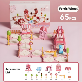Creative Puzzle Track Set | Montessori-Inspired Learning Toy