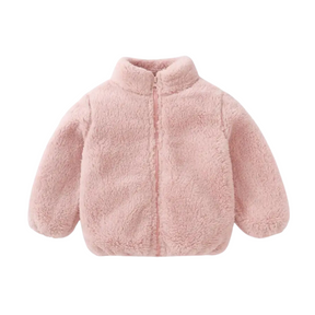 Soft Teddy Jacket for Kids | Cozy Warmth for Cold Days