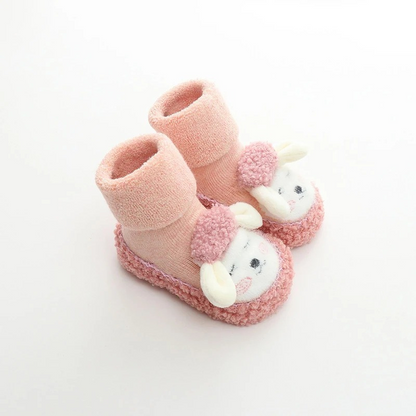 Baby Plush Non-Slip Shoes | Cozy, Secure Fit for Tiny Feet