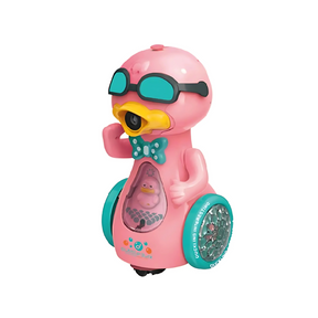 Interactive Dancing Duck Toy | Light-Up Bubbles and Music