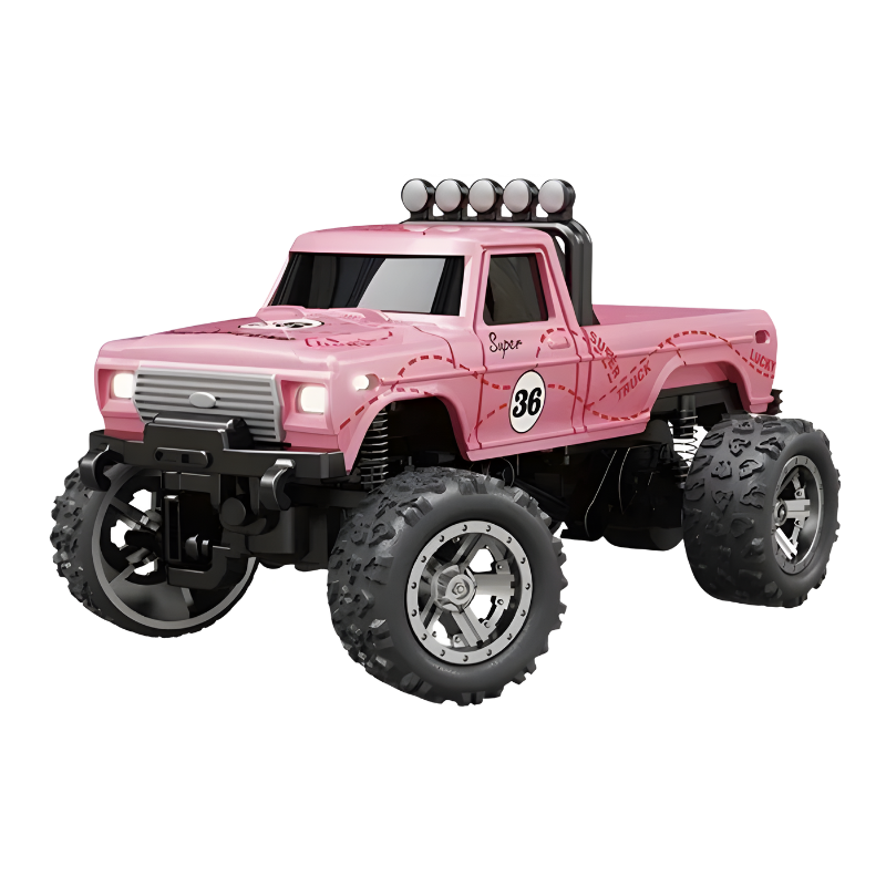 Mini Monster Truck | Ultra-Compact, Realistic LED Lights