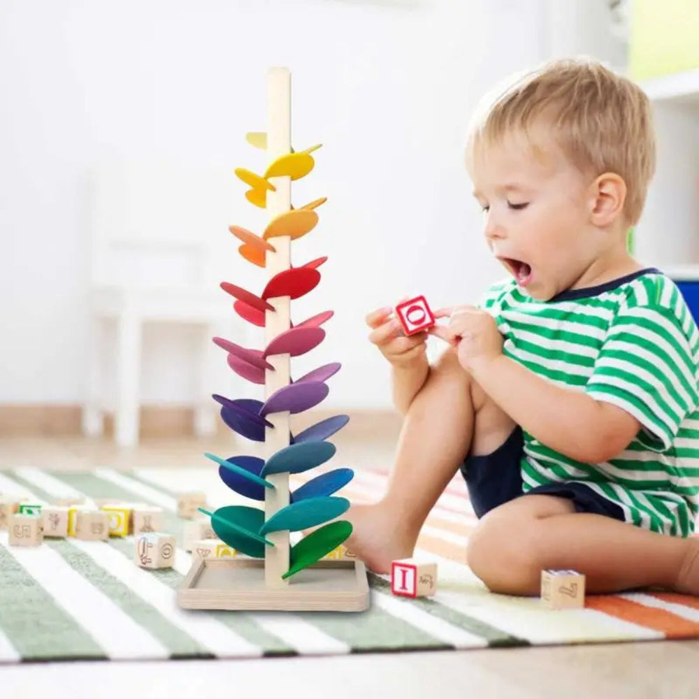Rainbow Marble Drop Tree | Musical Interactive Sensory Play