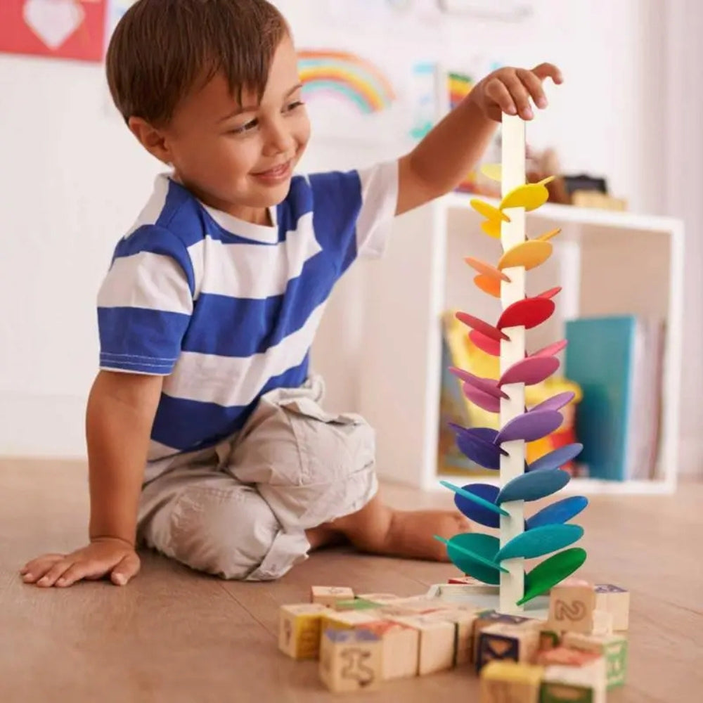 Rainbow Marble Drop Tree | Musical Interactive Sensory Play