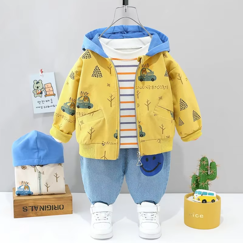 Toddler Pajama Set | Cozy 3-Piece Sleepwear for Kids