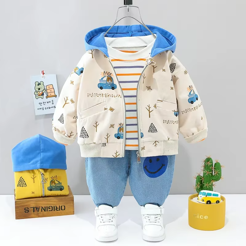 Toddler Pajama Set | Cozy 3-Piece Sleepwear for Kids