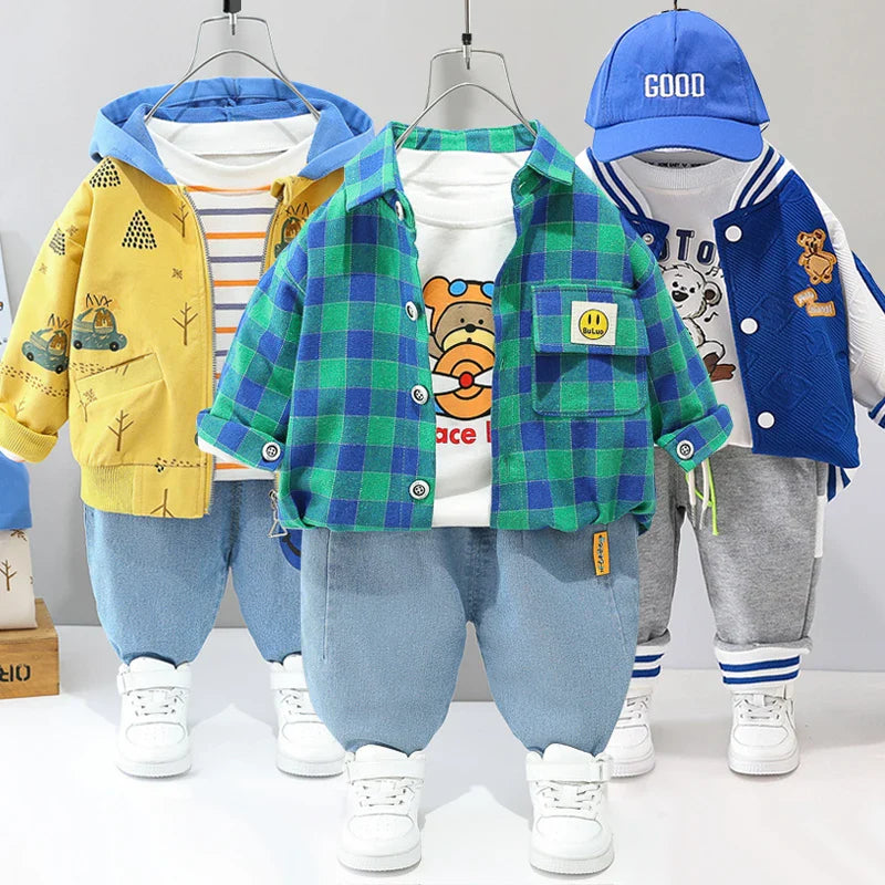Toddler Pajama Set | Cozy 3-Piece Sleepwear for Kids