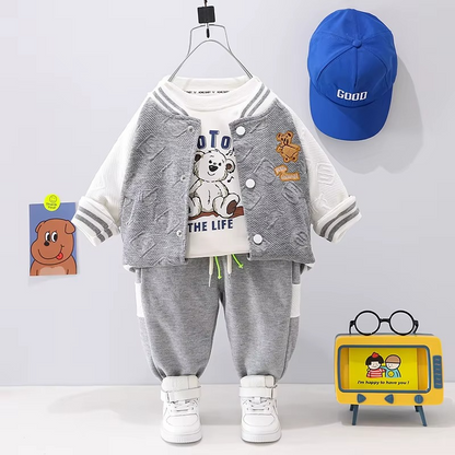 Toddler Pajama Set | Cozy 3-Piece Sleepwear for Kids