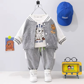 Toddler Pajama Set | Cozy 3-Piece Sleepwear for Kids