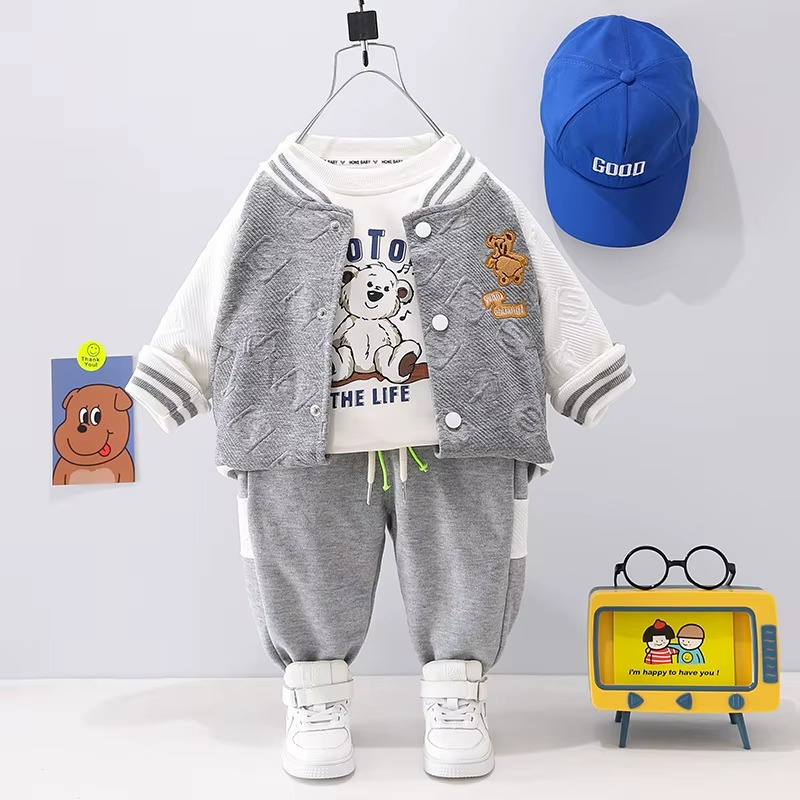 Toddler Pajama Set | Cozy 3-Piece Sleepwear for Kids
