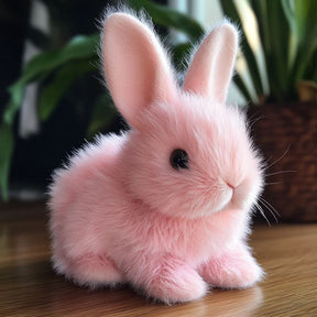 Plush Bunny Stuffed Animal | Ultra-Soft, Realistic Cuddly Companion