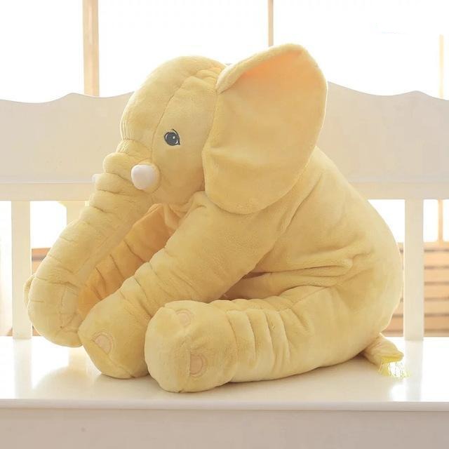 Plush Elephant Baby Pillow | Soft, Cozy, Ideal for Infants