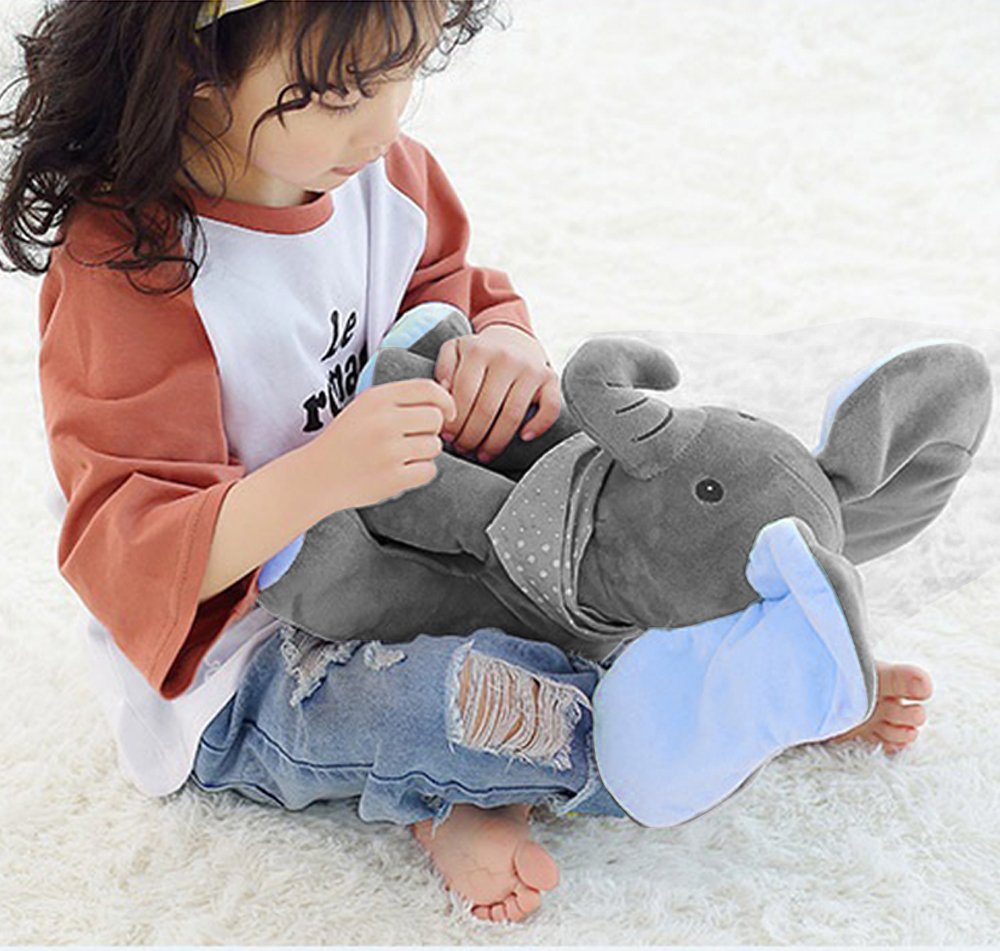 Musical Elephant Plush Toy | Soothing Comfort and Interactive Fun