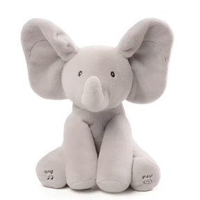 Musical Elephant Plush Toy | Soft, Cuddly, Interactive Fun