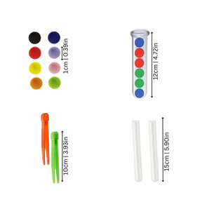 Interactive Learning Activity Set | Colorful Hands-On Math Play