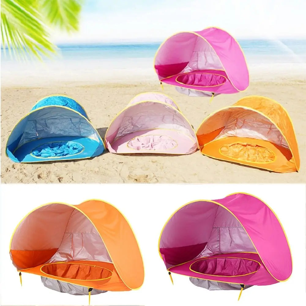 Portable Beach Tent for Baby | UV Protection with Integrated Bath
