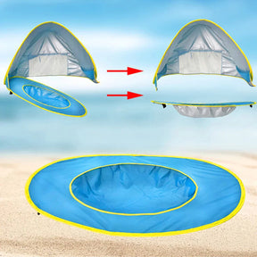 Portable Beach Tent for Baby | UV Protection with Integrated Bath