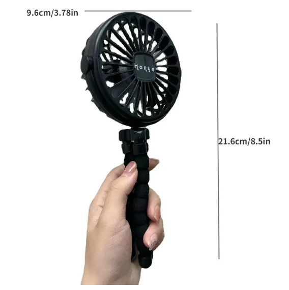Portable Stroller Fan | Lightweight, USB Rechargeable, Safe Design