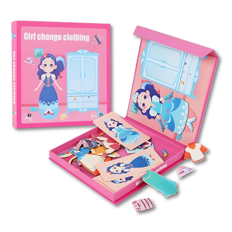 Magnetic Puzzle Set for Kids | Eco-Friendly Learning and Fun