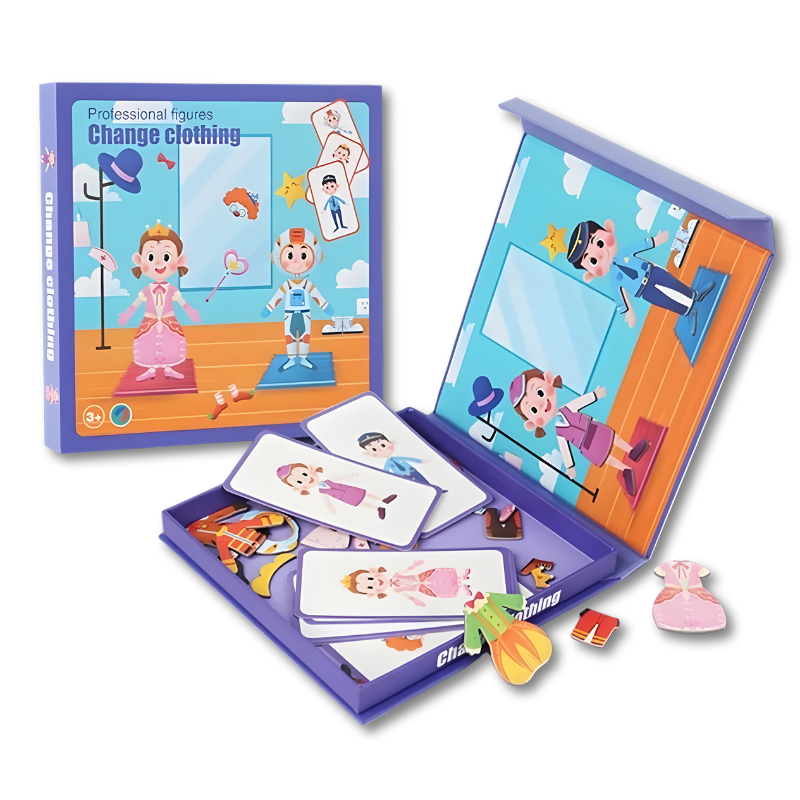 Magnetic Puzzle Set for Kids | Eco-Friendly Learning and Fun