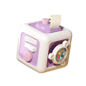 Interactive Sensory Cube Toy | Promotes Curiosity and Fine Motor Skills