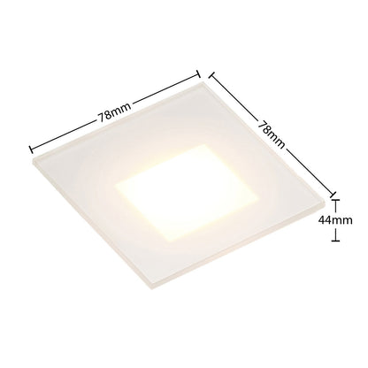Recessed LED Wall Lamp | Sleek Design with Glare-Reduced Lighting