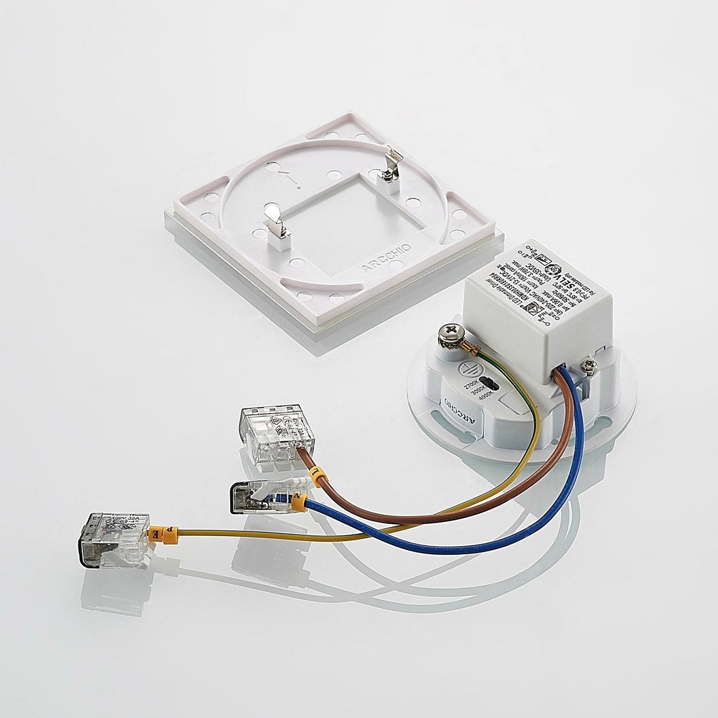 Recessed LED Wall Lamp | Sleek Design with Glare-Reduced Lighting