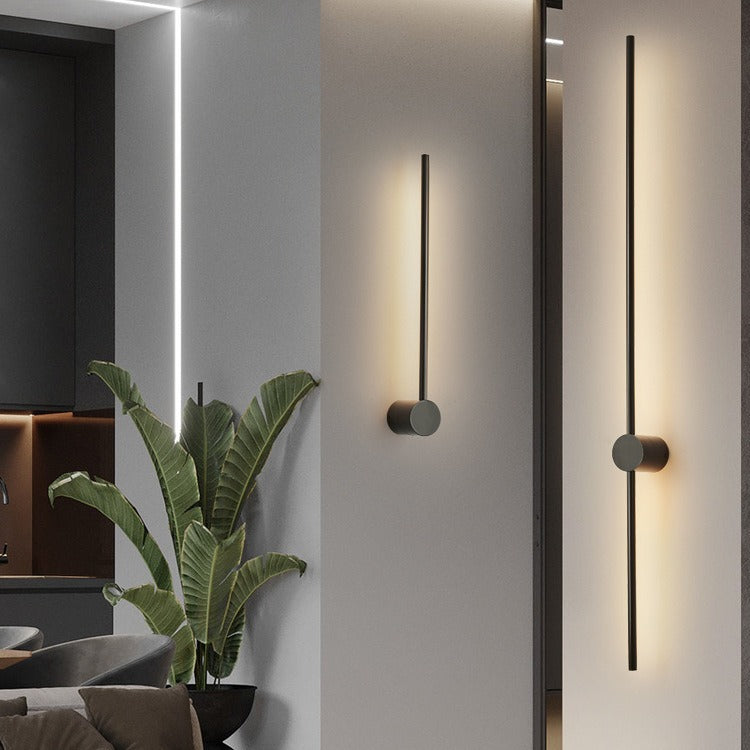 Linear Wall Lamp | Sleek Minimalist Design with Warm LED Light