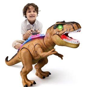 Remote Control Walking Dinosaur | Roars and Lights Up for Fun