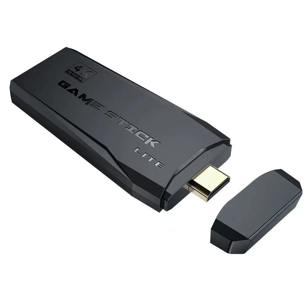 Mini Game Console | 4K Resolution, Dual Wireless Controllers