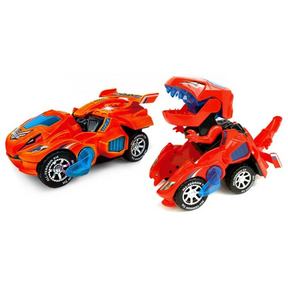 Quick Transforming Dinosaur Car | Engaging Lights and Sounds