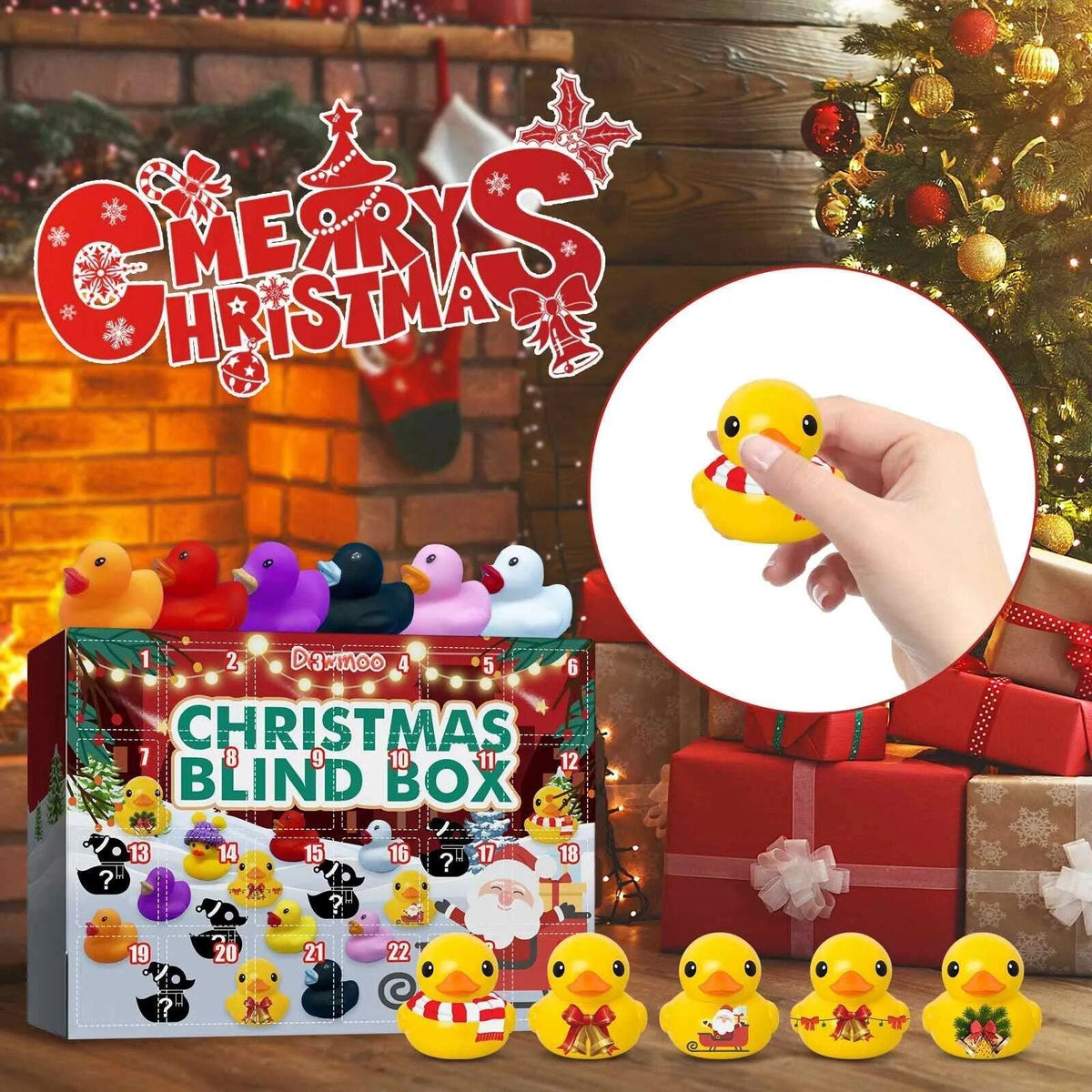 Rubber Duck Advent Calendar | Daily Christmas Surprises for Kids