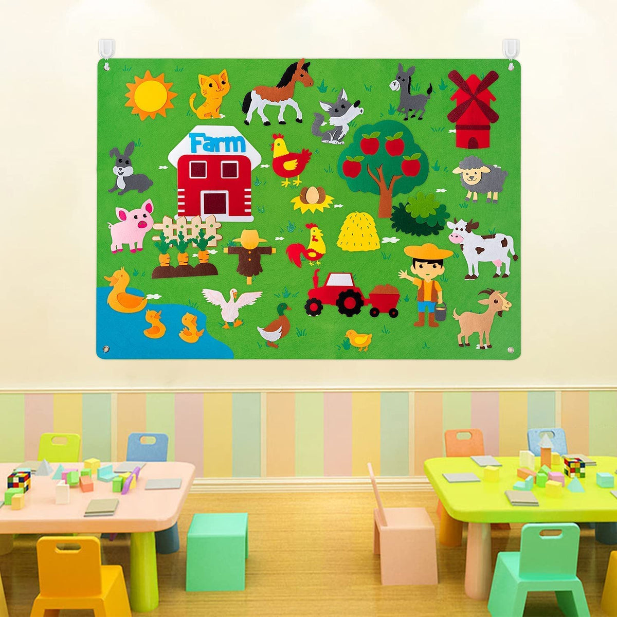 Interactive Felt Play Board | Encourages Creativity and Imagination