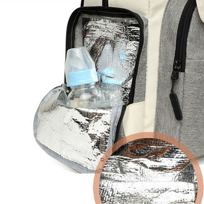 Insulated Diaper Bag Backpack | Keeps Baby Food Fresh and Warm