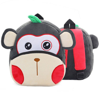 Plush Animal Preschool Backpack | Soft, Cuddly Companion for Kids