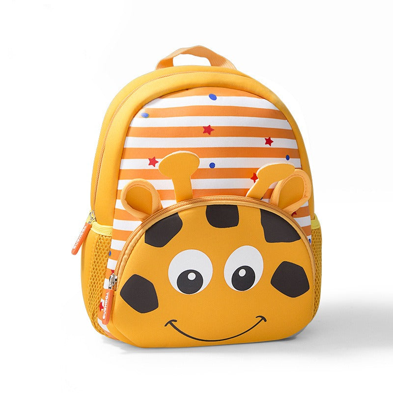 Striped Animal Backpack for Kids | Adorable Design with Fun Colors