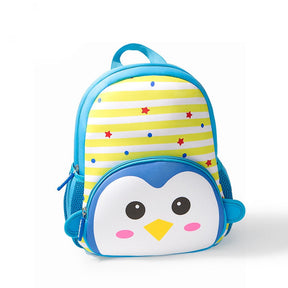 Striped Animal Backpack for Kids | Cute Design with Colorful Animals