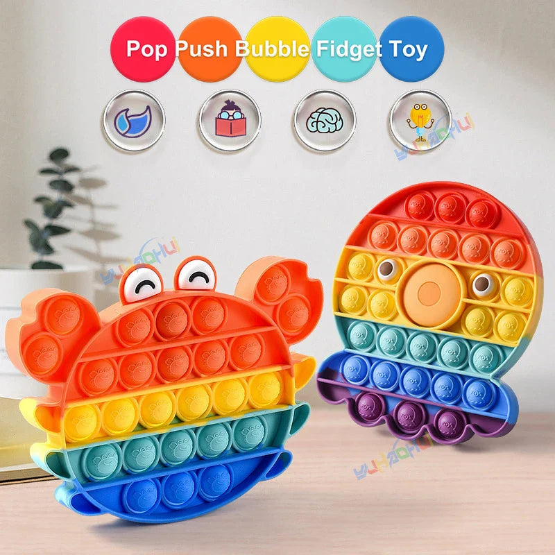 Fidget Sensory Toy | Colorful Stress Relief for All Ages