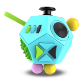 12-in-1 Anti-Stress Cube | Durable Sensory Toy for Focus