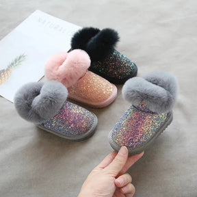 Glitter Winter Boots for Girls | Warm, Stylish, and Cozy Footwear