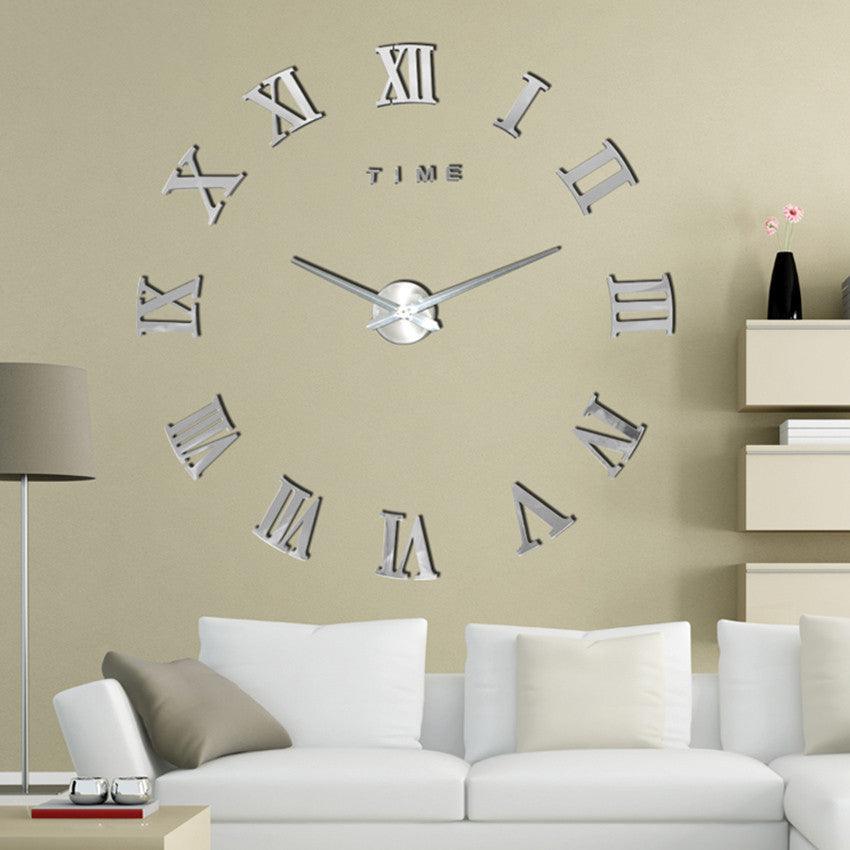 Nordic Wall Clock | Modern Geometric Design with 3D Effect