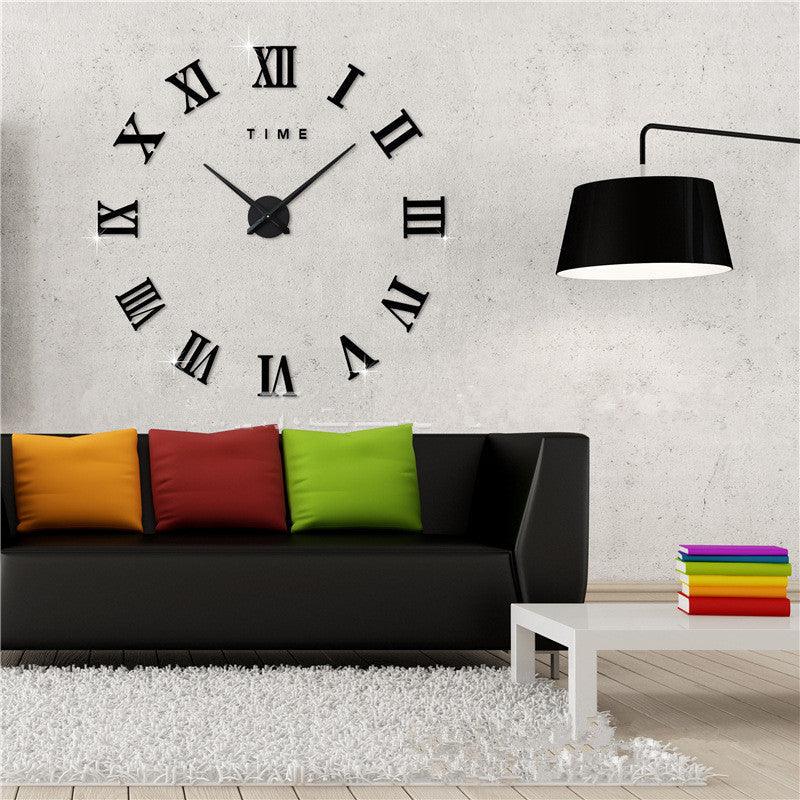 Nordic Wall Clock | Modern Geometric Design with 3D Effect
