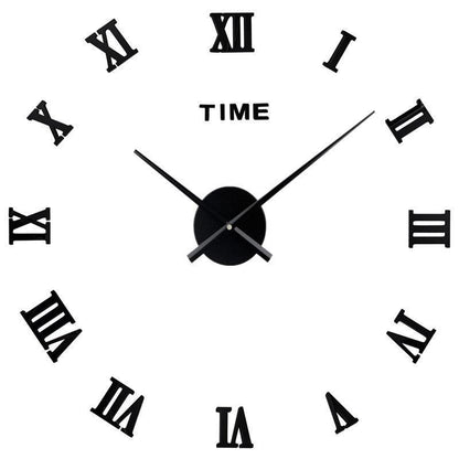 Nordic Wall Clock | Modern Geometric Design with 3D Effect