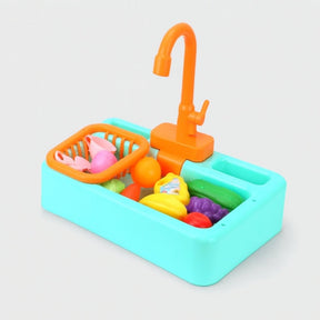 Mini Water Playset for Kids | Interactive Fun with Faucet and Toys